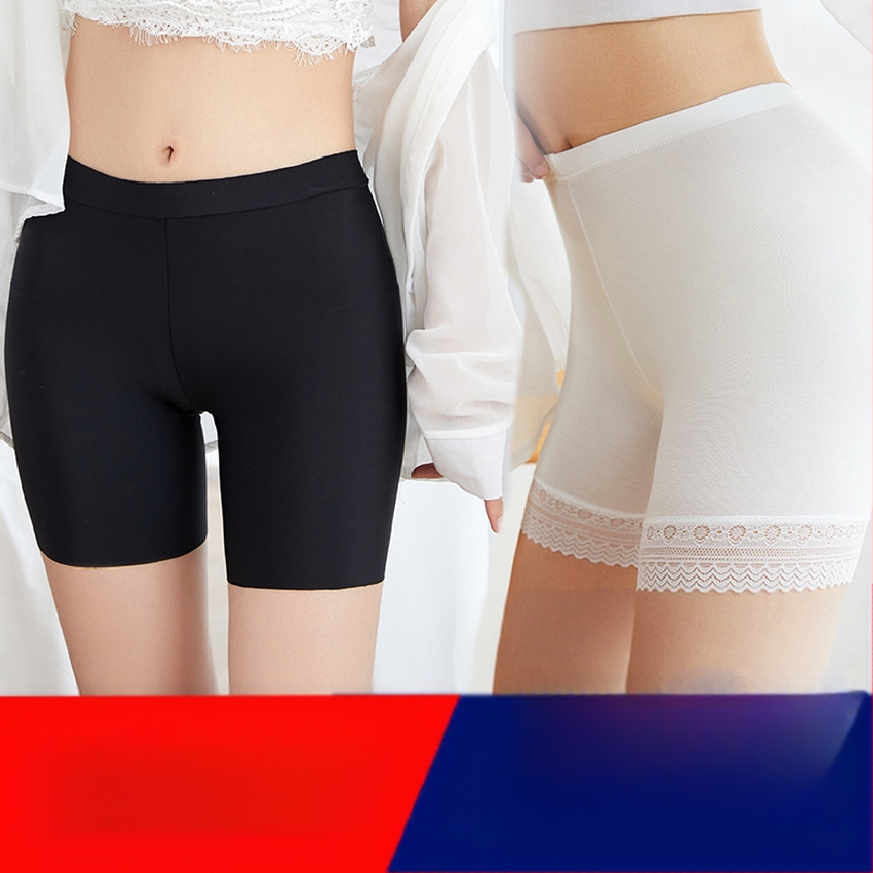 Moteriškos Modalinės saugios kelnaitės su vidutiniu juosmeniu, medvilnės pamušalas, greitas džiūvimas