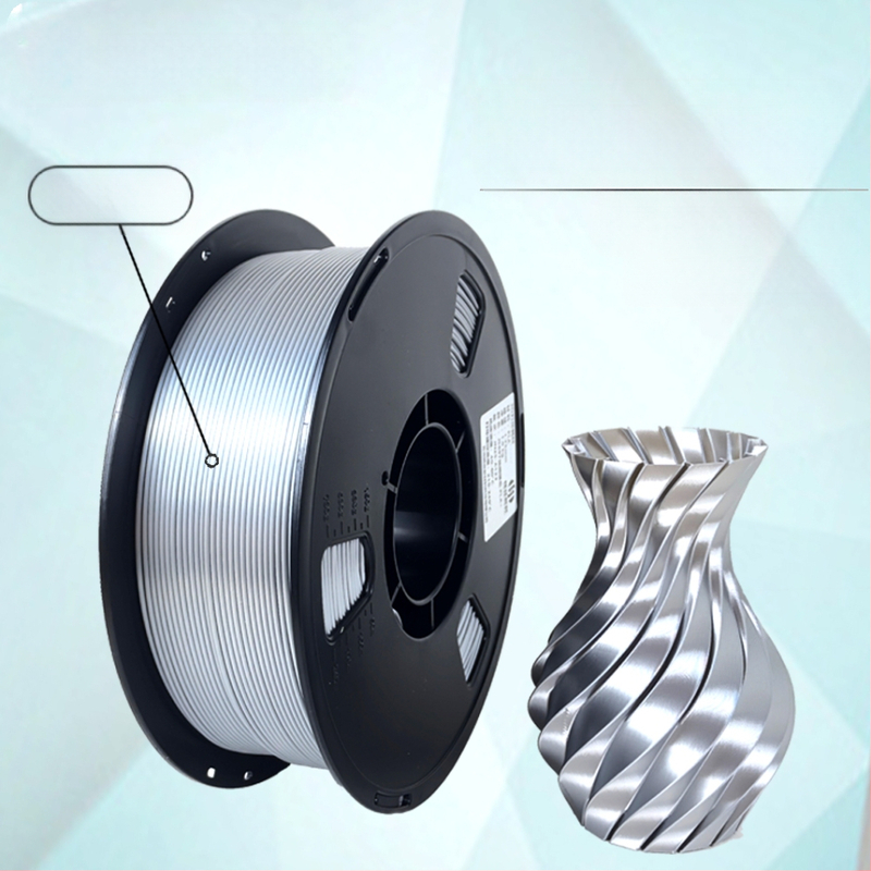 Νήμα PLA με μεταξώδη υφή για 3D εκτύπωση, μίμηση μεταξιού, 1 κιλό