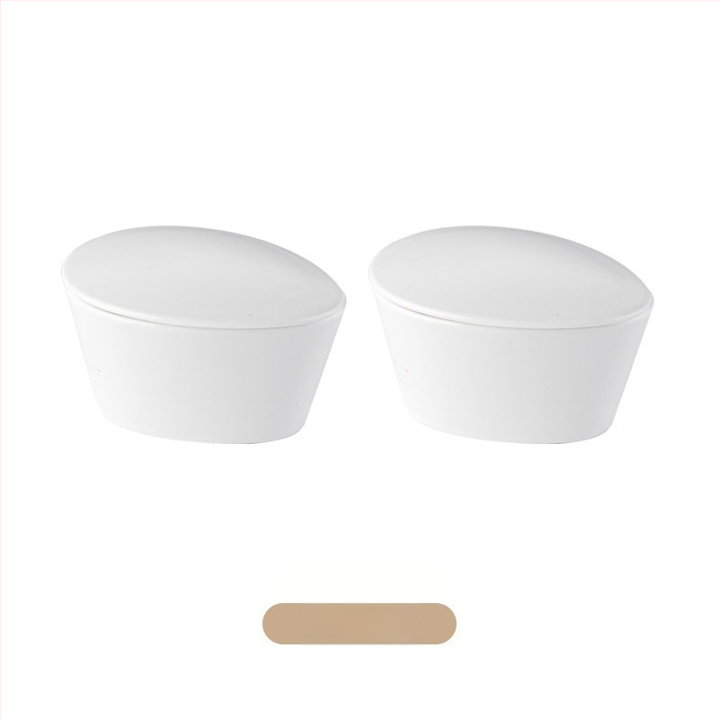 Garinimo dubuo su dangteliu – keramika, kietas finas porcelianas, vienos spalvos raštas, paprastas stilius