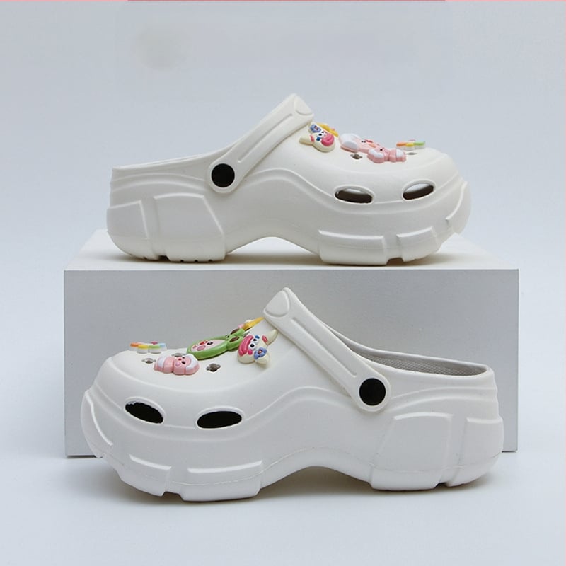 Сандали с презрамки, EVA горна част и EVA подметка, кръгла носка, ежедневен стил, Лято 2025