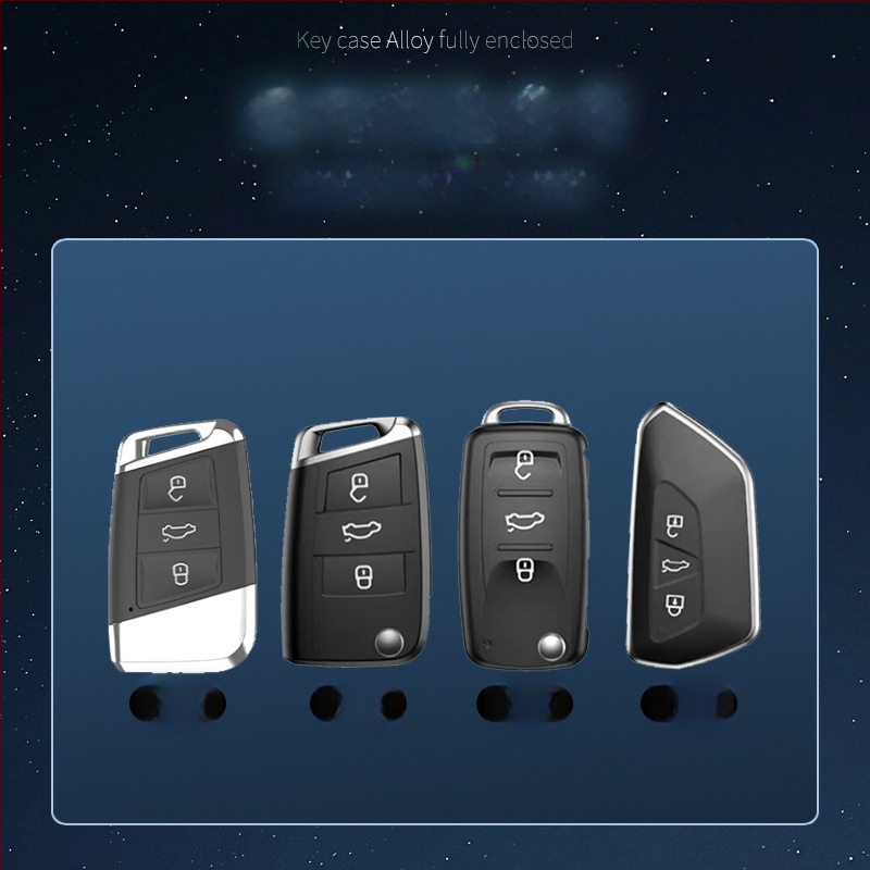 STYLBO raktų dėklas Volkswagenui – cinko lydinys, modernus stilius, autorizuota privatų prekės ženklas