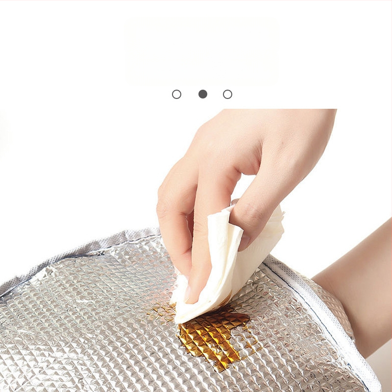 Izolirana torba za ručak od Oxford platna, model C80501, s motivom crtanog uzorka, velika kapaciteta, za posao i školu