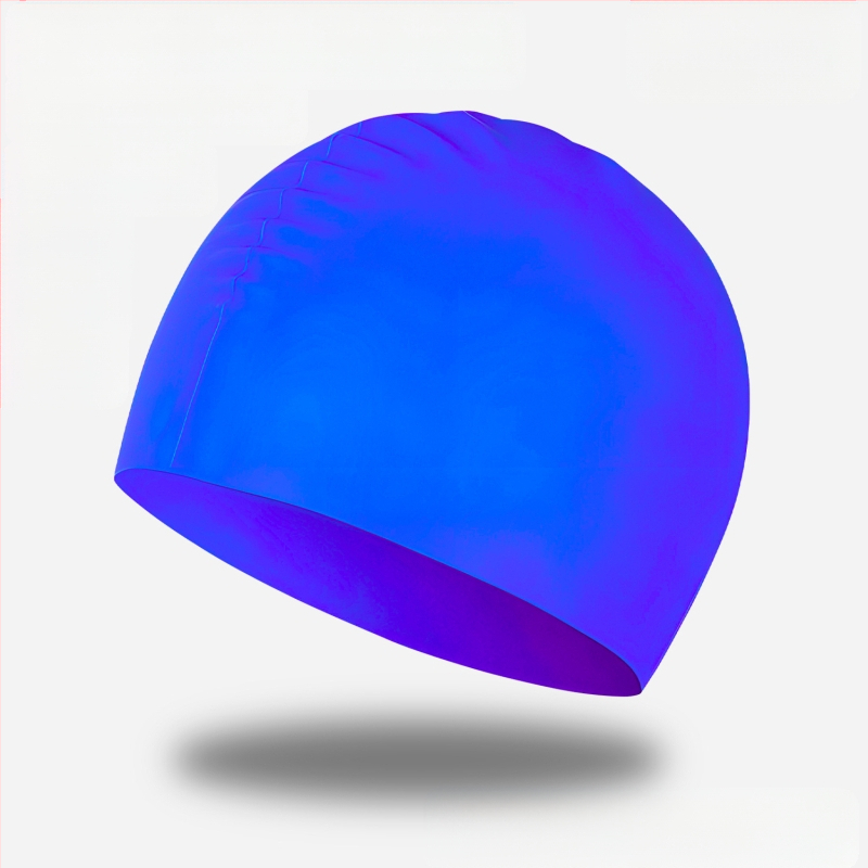 Silicone plaukimo kepurė - atspari vandeniui, patogi, aukšta elastingumas, universalus, suaugusiems, baseinui (Medžiaga: silikonas; Raštas: vientisas; Tinkamas: suaugusieji; Scena: baseinas)
