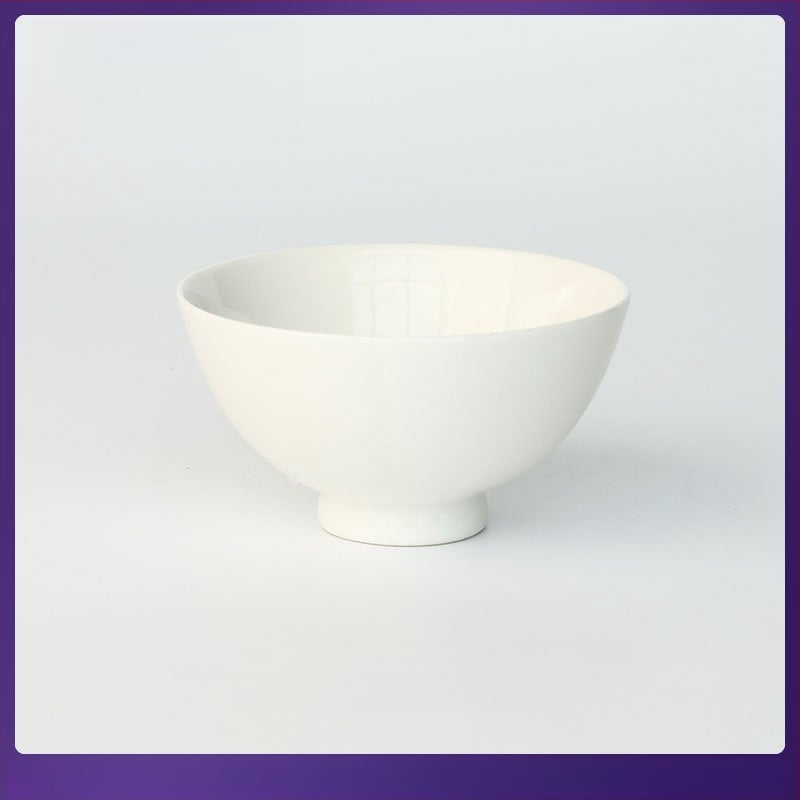 Porceleninė dubenėlis, pritaikoma logotipo spaudai, tinkama mikrobangų krosnyje, namų indai