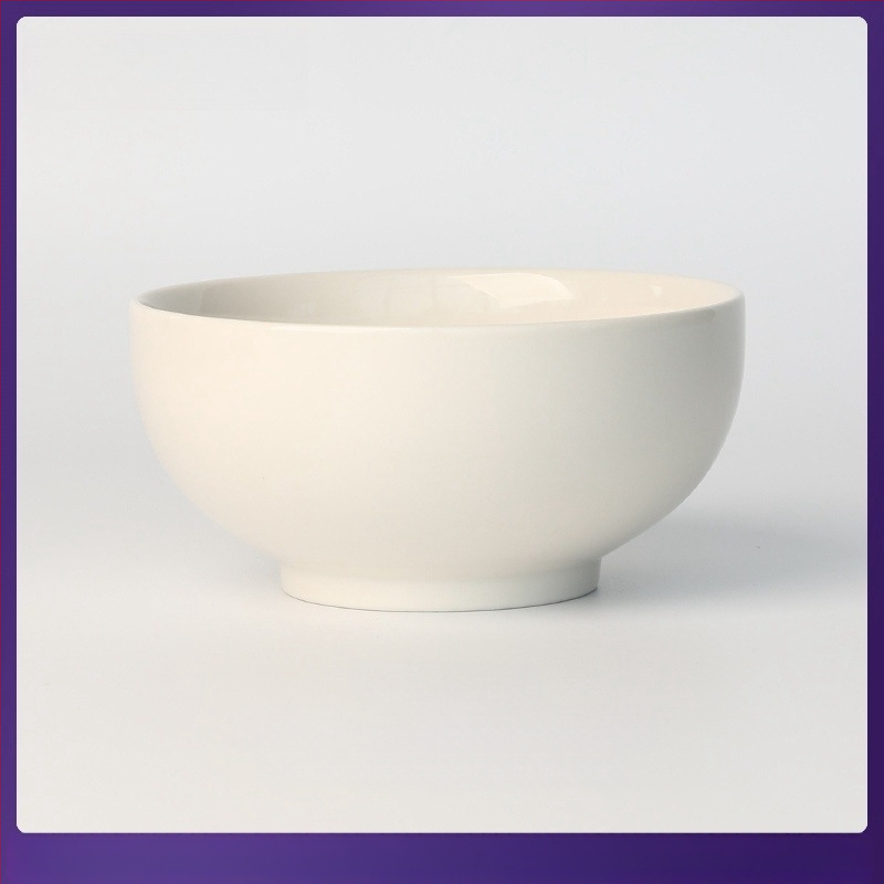 Porceleninė dubenėlis, pritaikoma logotipo spaudai, tinkama mikrobangų krosnyje, namų indai