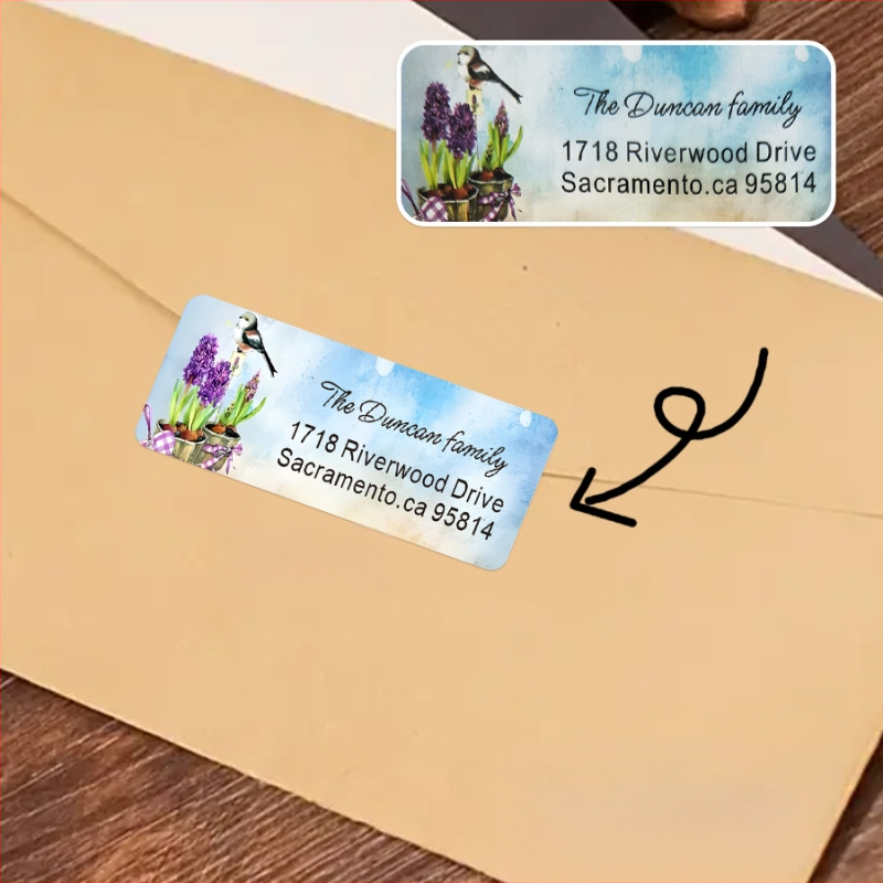 Personalizētas uzlīmes piena tējas krūzēm un piegādes iepakojuma etiķetes – logotipa gatavs dizains, PVC pašlīmējošs materiāls; produkta kods 6325; fotopielāgošana; temperatūras izturība 30°C