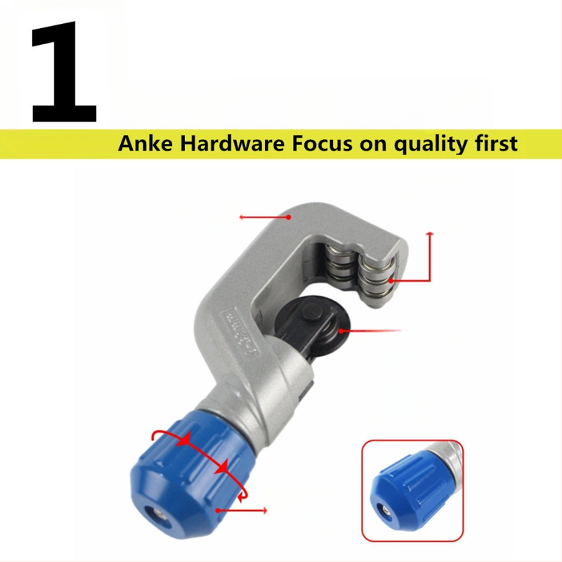 Csapágytípusú csővágó – forgatható, kézi, alumínium kivitel