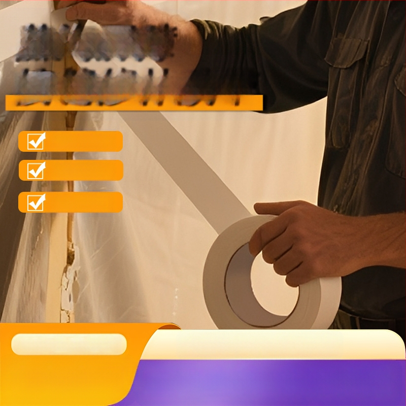 Ταινία φράγμα ατμών από πολυαιθυλένιο, 200 μm πάχος, κόλλα με βάση το νερό, υψηλή αντοχή σε θερμοκρασία, υγρασία και UV‑ανθεκτικότητα; δυνατότητα παραμετροποίησης επεξεργασίας; κατάλληλη για επισκευές υπόγειων, προστασία θαλάσσιων σκαφών, εξωτερική κάλυψη,