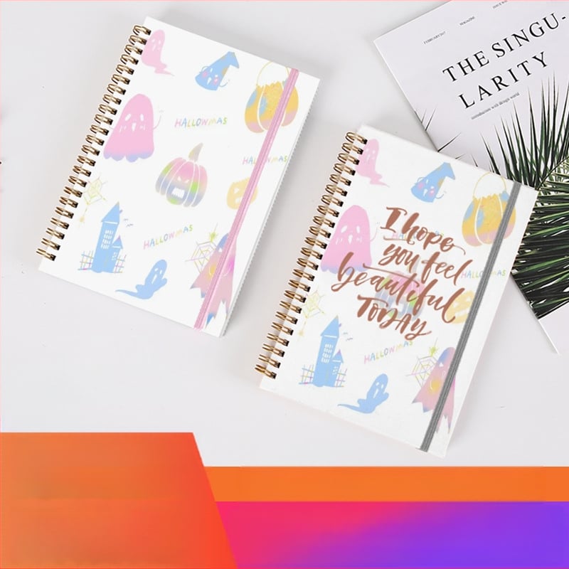 Inker/Yingke spirālveida piezīmju grāmatiņa – Sērija Pielāgošana, 200 lapas, papīrs 100 g