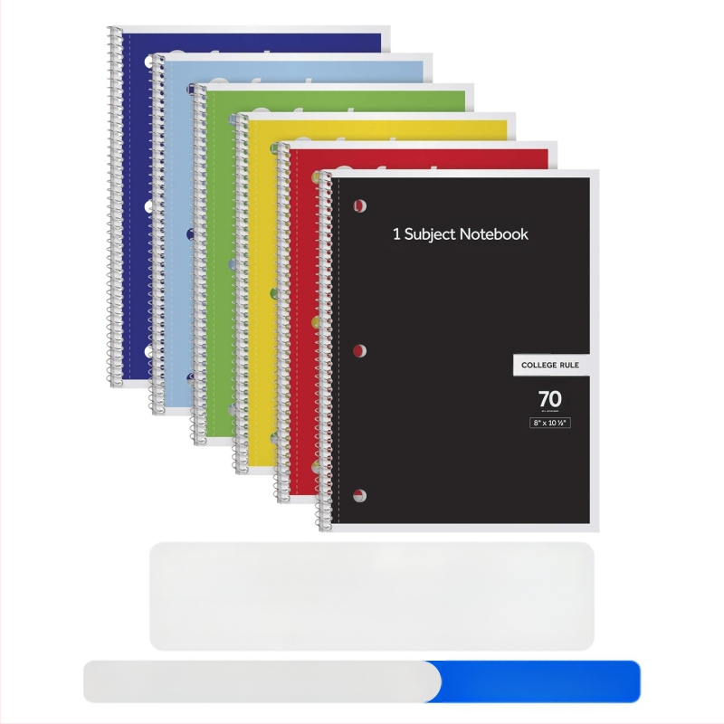 Užrašinė su spiraliniu viršeliu, Tao Lin popierius, 60 puslapių, 80 g/m², modelis 04