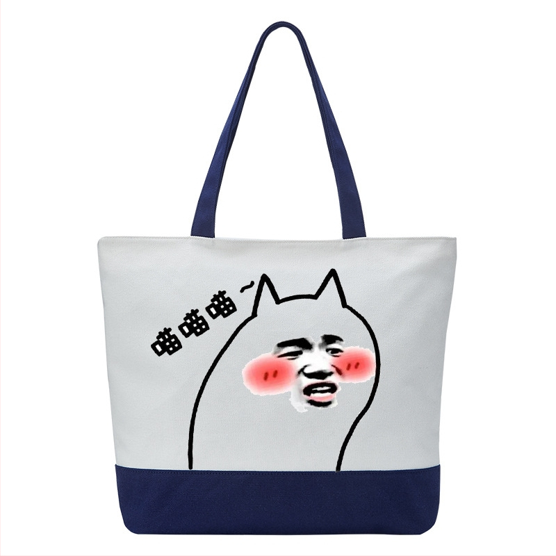 Individualizuota kanvos rankinė su logotipu - didelė talpa, šilumos perdavimo spauda