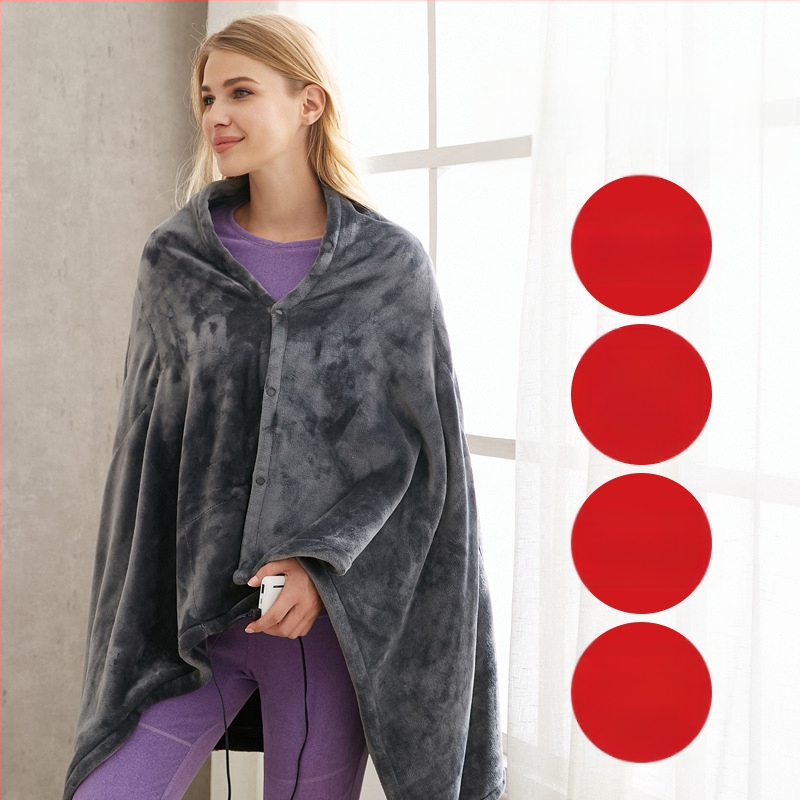 Flanelinės elektrinės antklodė, 5V, 10W, modelis ZH141