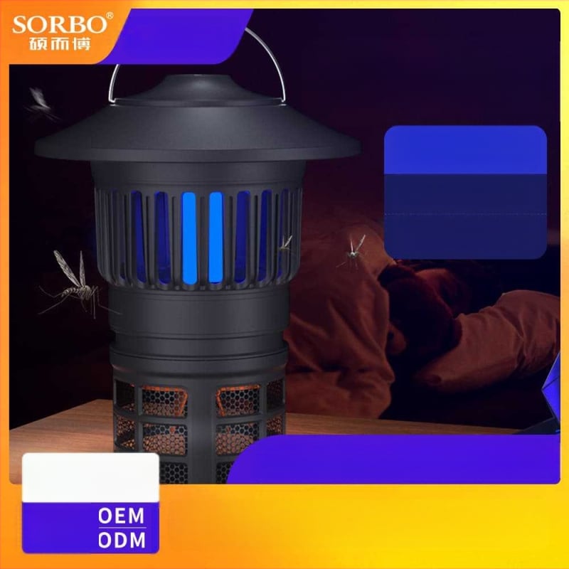 Φωτιστικό LED για κάμπινγκ με επαναφορτιζόμενο USB και εξόντωση κουνουπιών – 2 σε 1 εξωτερικός λαμπτήρας, 5V, 0,06W, διακόπτης κουμπιού