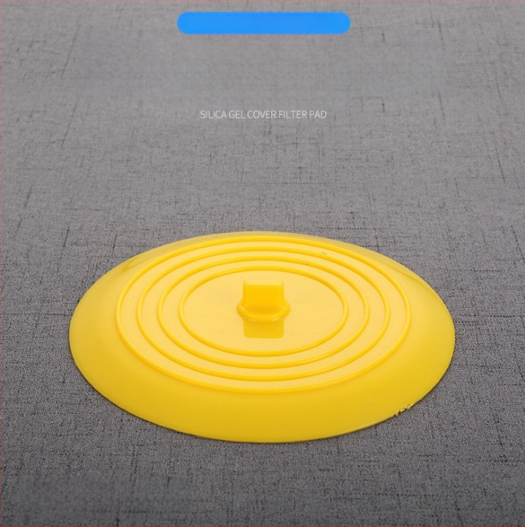 Apskritas silikoninės grindų nuotekų gaubtas su kvapų apsauga, tinka voniai ir virtuvei | šiuolaikinis minimalistinis stilius