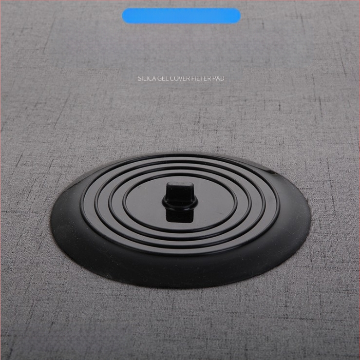 Apskritas silikoninės grindų nuotekų gaubtas su kvapų apsauga, tinka voniai ir virtuvei | šiuolaikinis minimalistinis stilius