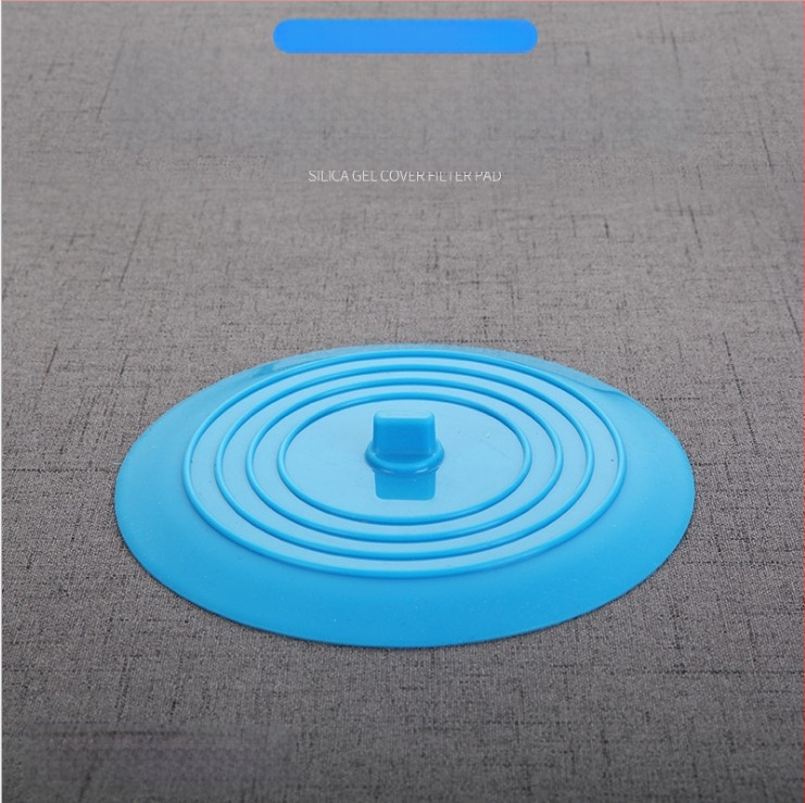 Apskritas silikoninės grindų nuotekų gaubtas su kvapų apsauga, tinka voniai ir virtuvei | šiuolaikinis minimalistinis stilius