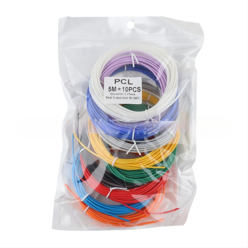 Αναλώσιμα για 3D πένα: PLA/PCL, διάμετρος 1.75 mm, ρολό, κυκλική διατομή, για σχέδιο με 3D πένα