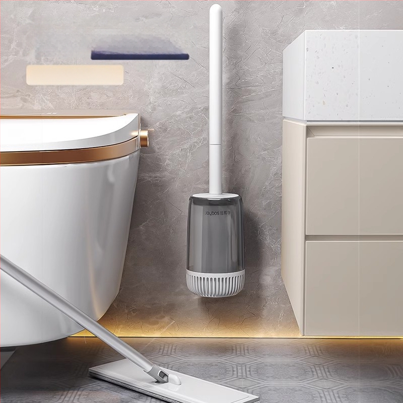 Silikoninis tualeto šepetėlis, sieninis montavimas, dizainas be mirusio kampo – Good Helper