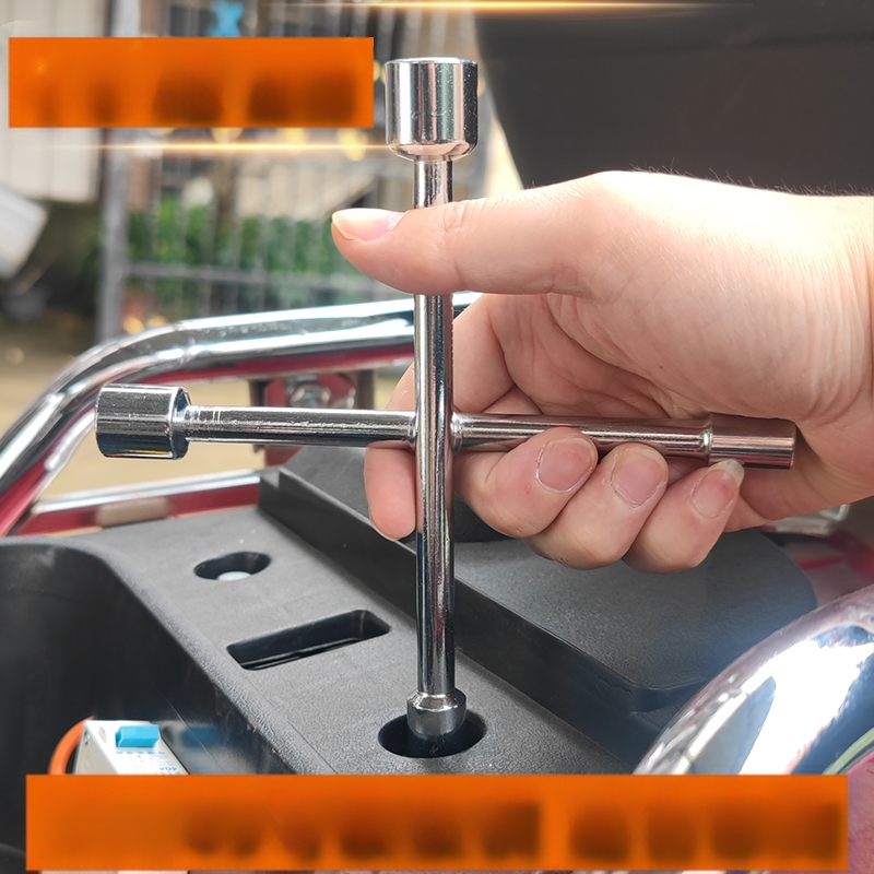 Soket ključ s križnom ručkom za namještaj, kućanske uređaje, električne bicikle i automobili