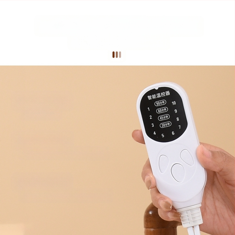 Електрически нагряващ моксотерапевтичен елек за рамене и шия, имитационен лен, редовен модел, Renren ai