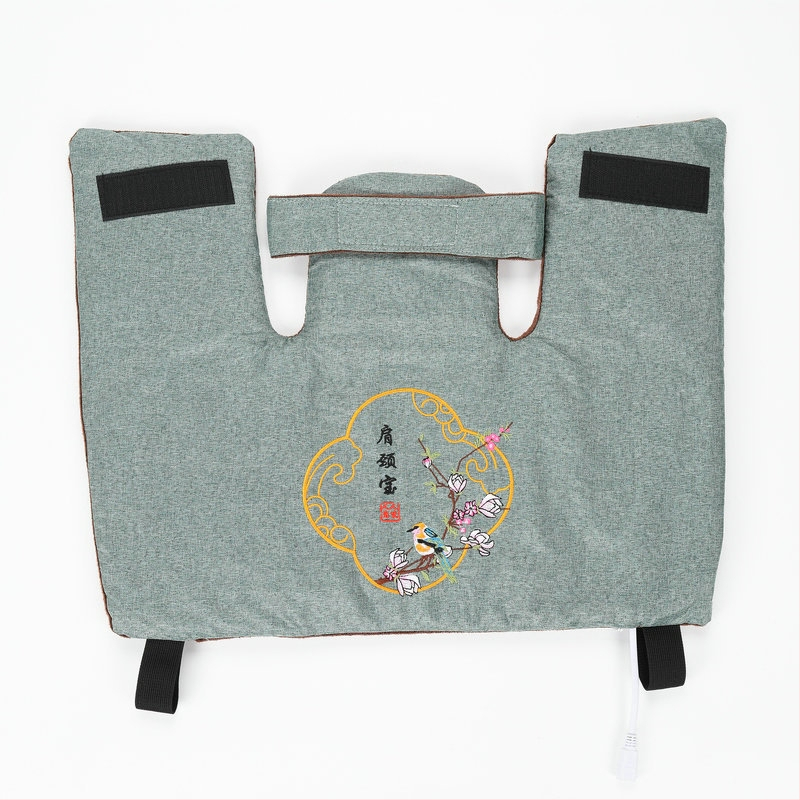 Електрически нагряващ моксотерапевтичен елек за рамене и шия, имитационен лен, редовен модел, Renren ai