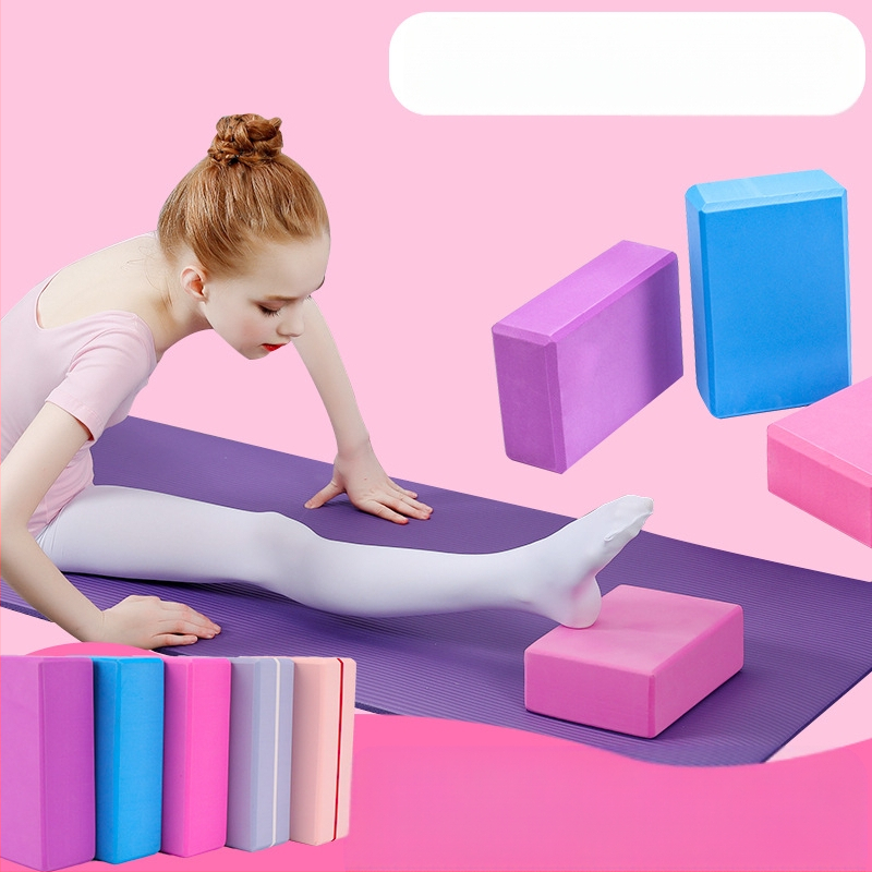 Vaikų šokių jogos blokas - didelio tankio EVA putos, didelis elastingumas, 200 g