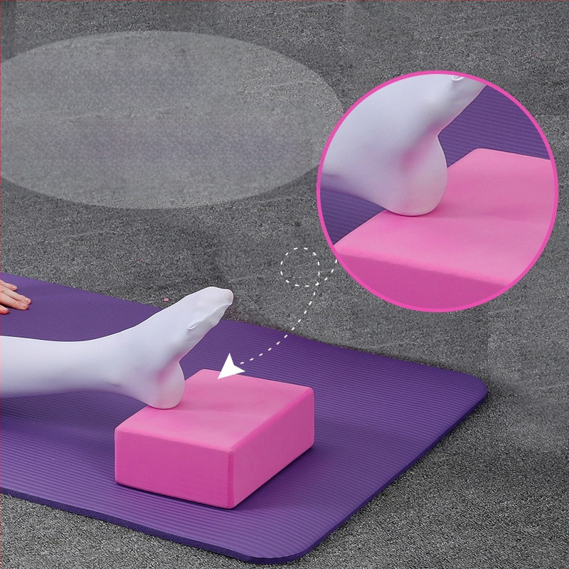 Vaikų šokių jogos blokas - didelio tankio EVA putos, didelis elastingumas, 200 g