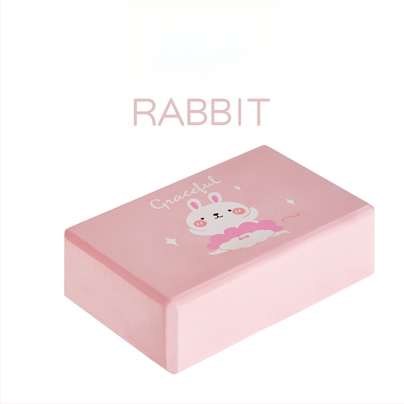 Vaikų šokių jogos blokas - didelio tankio EVA putos, didelis elastingumas, 200 g