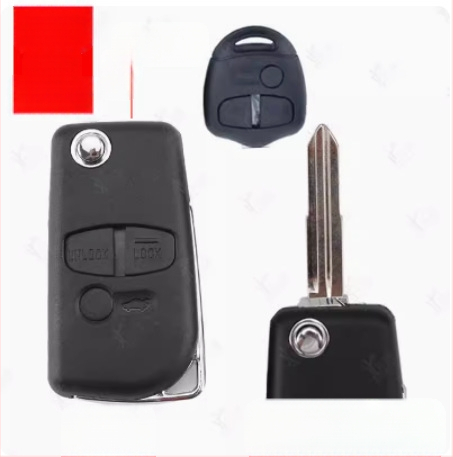 Mitsubishi tiesioginio nuotolinio rakto korpusas — keičiamas korpusas, suderinamas su Mitsubishi tiesioginiu nuotoliniu raktu; Medžiaga: nuotolinio korpuso; Svoris: 0.015