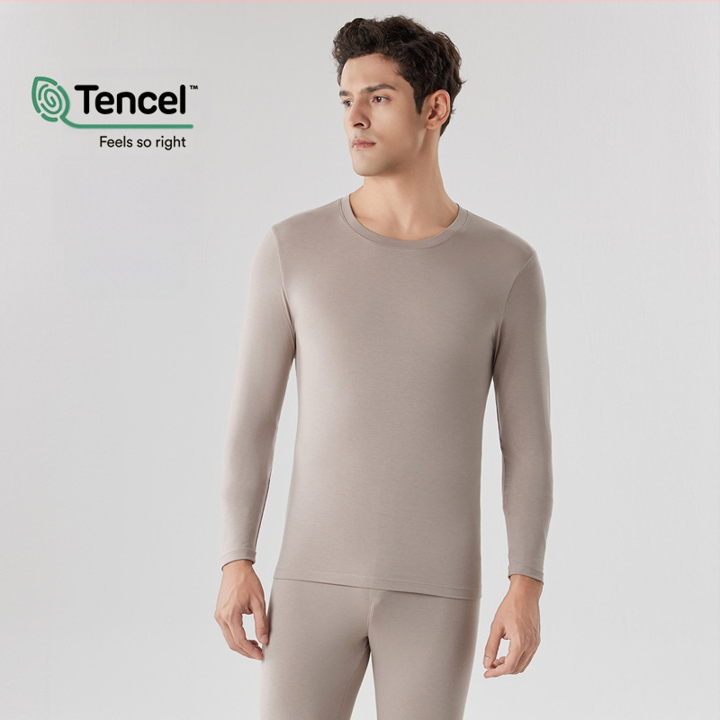 Vyrų Modalinis šiluminis apatinių komplektas — plonas audinys, 160 g/m², vidutinė šiluma, kvėpuojantis