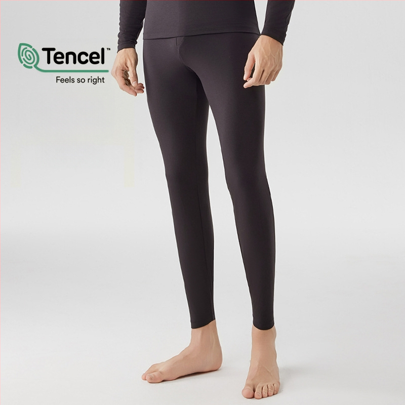 Vyrų Modalinis šiluminis apatinių komplektas — plonas audinys, 160 g/m², vidutinė šiluma, kvėpuojantis