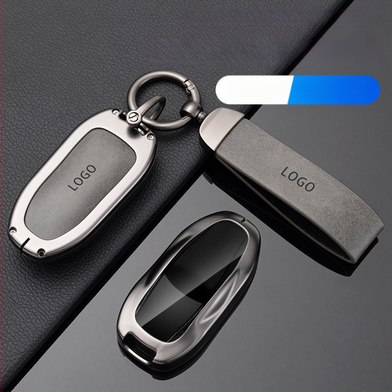 Tesla Model 3 klavišų dėklas — nauja versija, apsauginis korpusas nuotoliniam valdymui ir klavišų kortelei, cinko lydinys