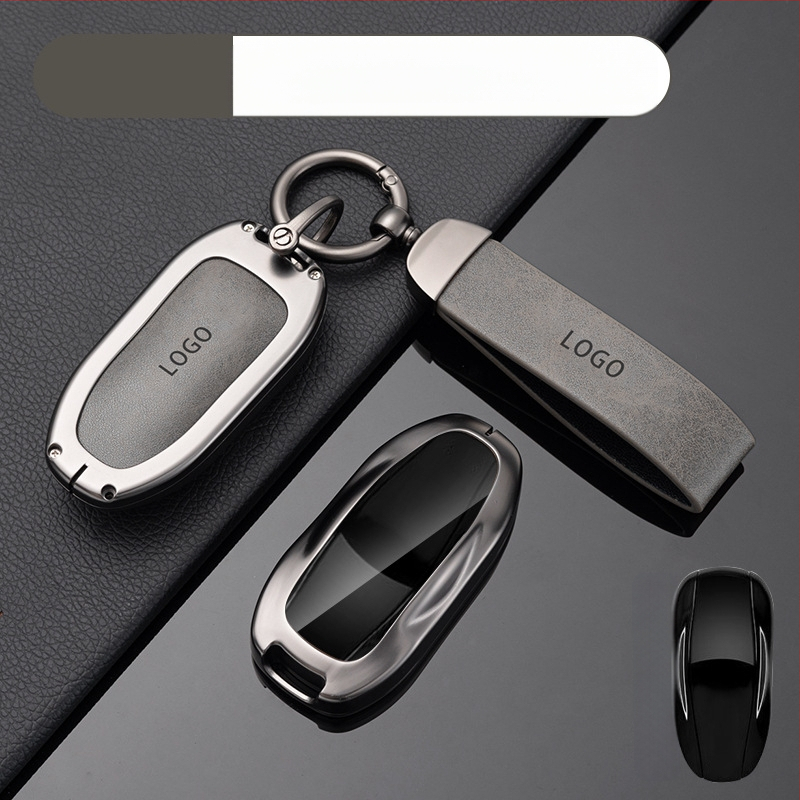 Tesla Model 3 klavišų dėklas — nauja versija, apsauginis korpusas nuotoliniam valdymui ir klavišų kortelei, cinko lydinys