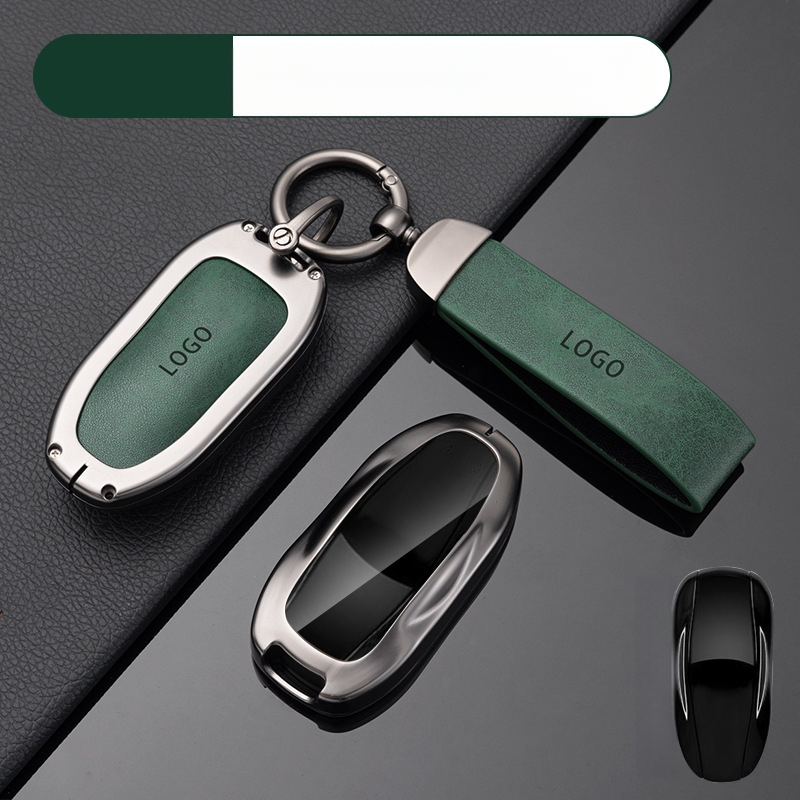 Tesla Model 3 klavišų dėklas — nauja versija, apsauginis korpusas nuotoliniam valdymui ir klavišų kortelei, cinko lydinys