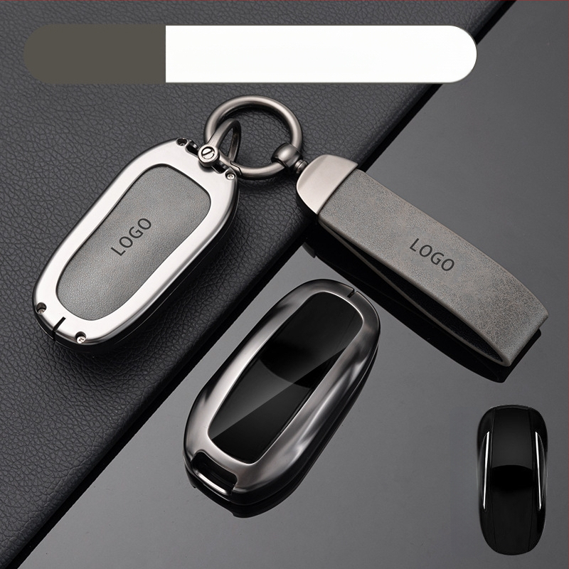 Tesla Model 3 klavišų dėklas — nauja versija, apsauginis korpusas nuotoliniam valdymui ir klavišų kortelei, cinko lydinys