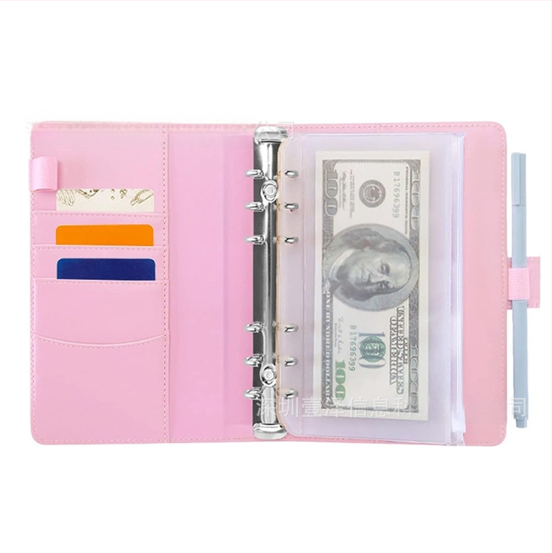 100 vokų iššūkio aplankas, dirbtinės odos viršelis, laisvas įrišimas, 25 lapai popieriaus iš medienos masės