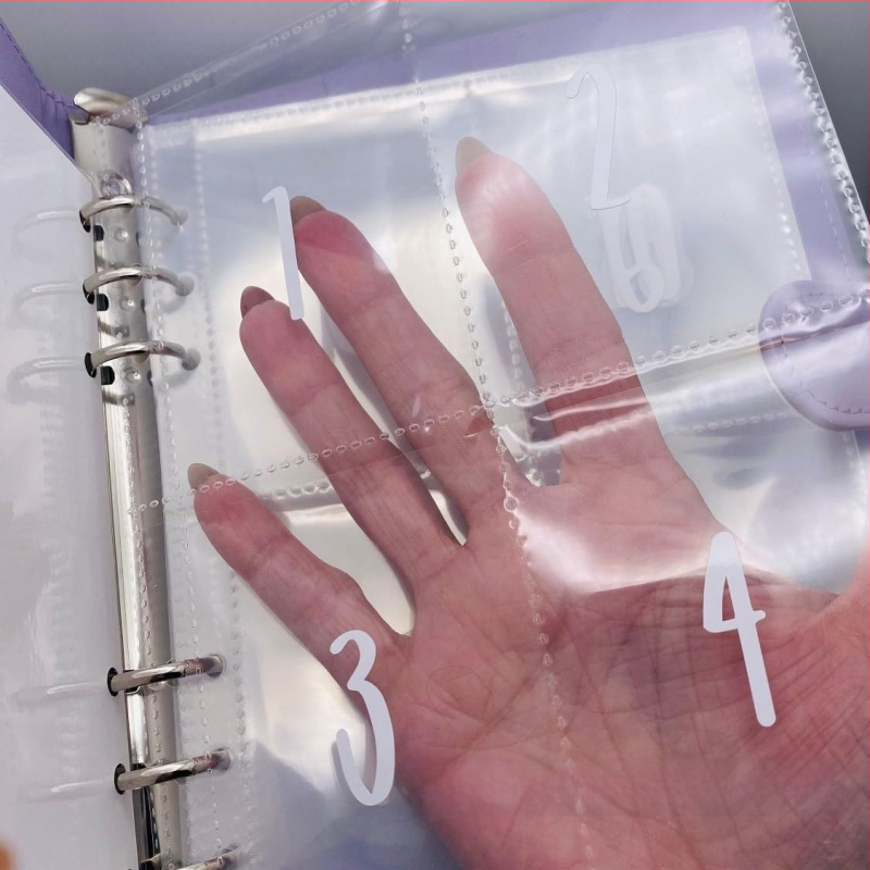 100 vokų iššūkio aplankas, dirbtinės odos viršelis, laisvas įrišimas, 25 lapai popieriaus iš medienos masės