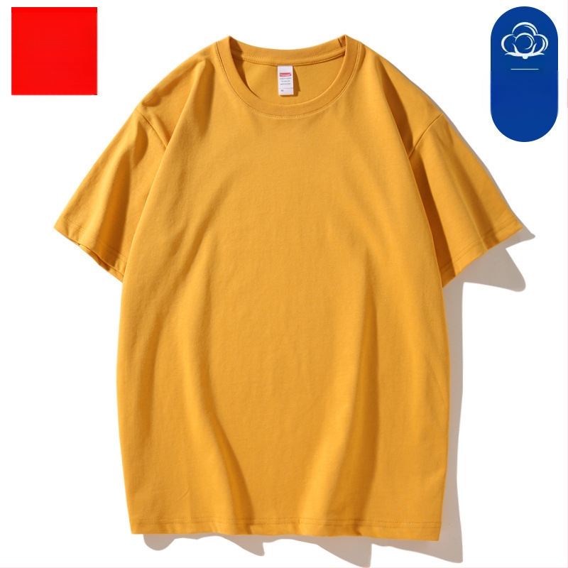 Medvilniniai marškinėliai su trumpomis rankovėmis, vienos spalvos, švelnus stilius, plonas audinys