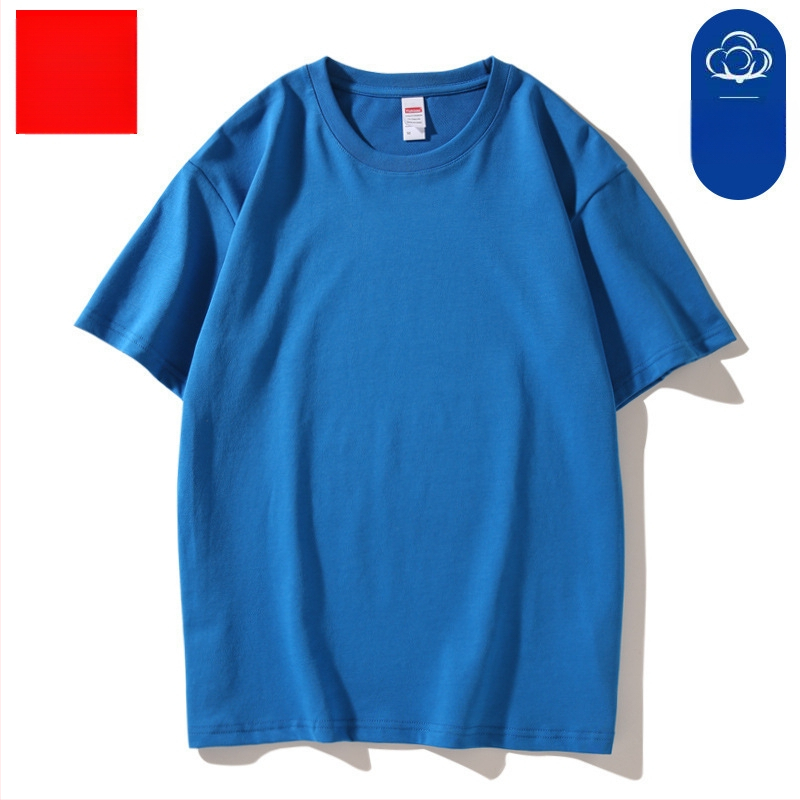 Medvilniniai marškinėliai su trumpomis rankovėmis, vienos spalvos, švelnus stilius, plonas audinys