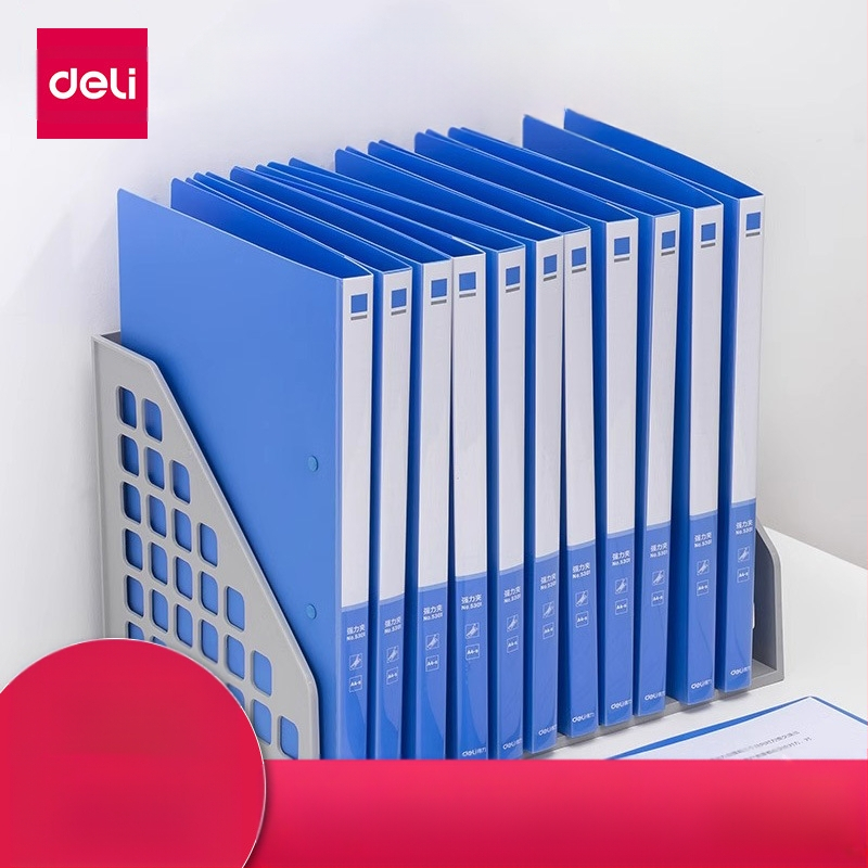 Deli 5301 Πλαστικός Κλιπ με Ισχυρό Κράτημα, Πάχος Πλάκας 0.7 mm, Πλάτος Πίσω 18 mm