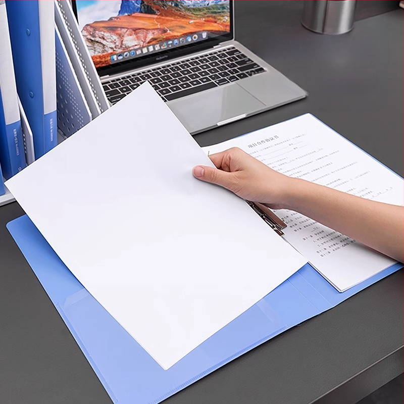 Deli 5301 Πλαστικός Κλιπ με Ισχυρό Κράτημα, Πάχος Πλάκας 0.7 mm, Πλάτος Πίσω 18 mm