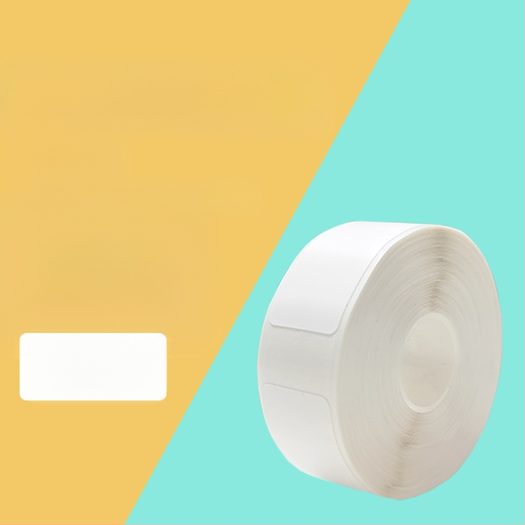 P11/P15 címkepapír címkenyomtatóhoz — termikus szintetikus papír, 75G, víz alapú ragasztó, vízálló és szakadásálló, kompatibilis a P11/P15-tel