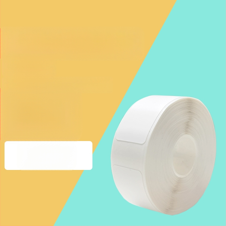 P11/P15 címkepapír címkenyomtatóhoz — termikus szintetikus papír, 75G, víz alapú ragasztó, vízálló és szakadásálló, kompatibilis a P11/P15-tel