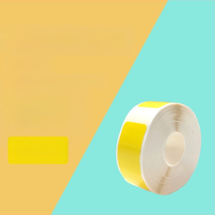 P11/P15 címkepapír címkenyomtatóhoz — termikus szintetikus papír, 75G, víz alapú ragasztó, vízálló és szakadásálló, kompatibilis a P11/P15-tel