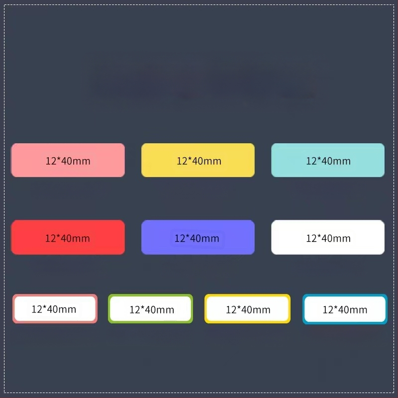P11/P15 címkepapír címkenyomtatóhoz — termikus szintetikus papír, 75G, víz alapú ragasztó, vízálló és szakadásálló, kompatibilis a P11/P15-tel