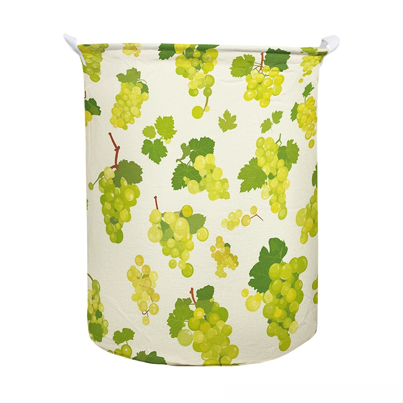 Nešvarių drabužių krepšys su mielu animaciniu dizainu, didelė talpa, sulankstomas, Oxford audinys