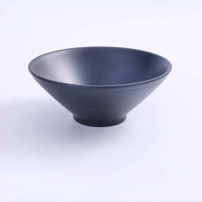 Melamininis dubuo makaronams, japonų stiliaus, apvalus, vienodas raštas, mikrobangų krosnelė nėra tinkama