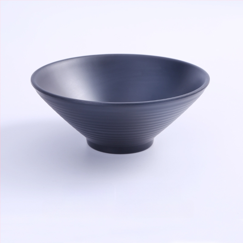 Melamininis dubuo makaronams, japonų stiliaus, apvalus, vienodas raštas, mikrobangų krosnelė nėra tinkama