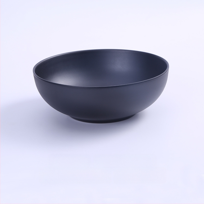 Melamininis dubuo makaronams, japonų stiliaus, apvalus, vienodas raštas, mikrobangų krosnelė nėra tinkama