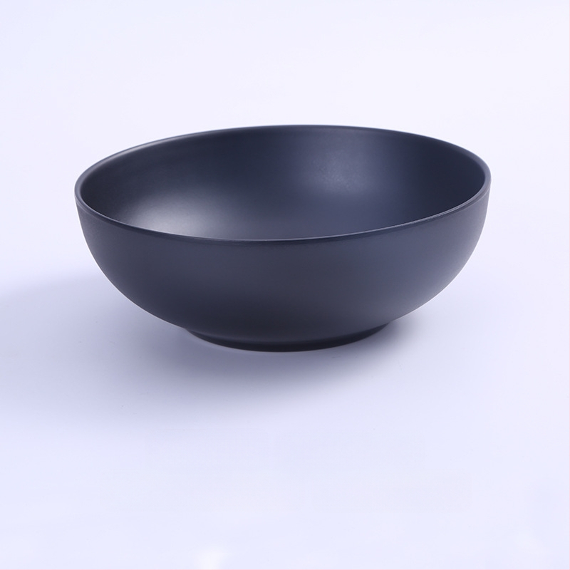 Melamininis dubuo makaronams, japonų stiliaus, apvalus, vienodas raštas, mikrobangų krosnelė nėra tinkama